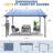 10' X 12' Outdoor Pergola Gazebo,Wall-Mounted Lean To Metal Awning Gazebo With Roof,Large Heavy Duty For Patio,Decks,Backyard-123312236