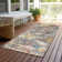 Machine Washable Indoor/Outdoor Chantille ACN1109 Gold Rug