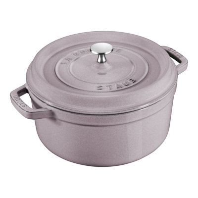 Staub Cast Iron Round Dutch Oven Hand Crafted In France