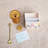 Handmade Recycled Paper Recipe Box with 36 Recipe Cards "Eat Drink and Be Merry" 7 Pieces