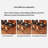 Medieval Style Rock Slab Solid Wood Dining Table-109895205
