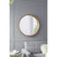 Miroir mural en bois de pin 31,5 po pour la décoration, faire ressortir votre salle de bain et votre salon