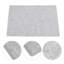 Wall sound-absorbing beveled edge felt piece