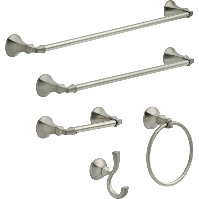 Accessoire de quincaillerie de salle de bain Ashlyn, Acier inoxydable Brilliance