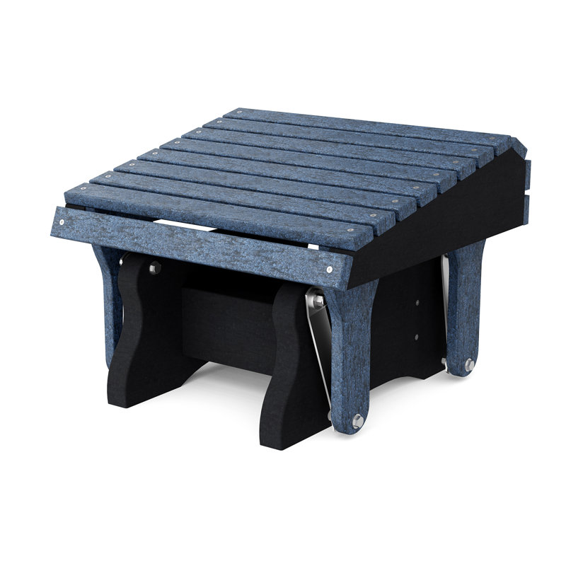Repose-pieds Heritage, Bleu patriote / Noir