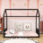 Montessori-Inspired Metal Floor Bed Frame With Roof-1318186923-1318186920