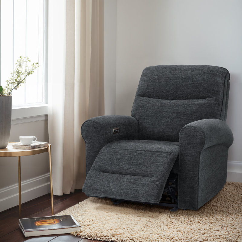 100.1cm Wide Wall Recliner Standard Recliner, Grey