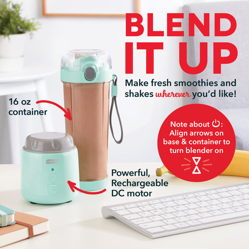 Dash Portable USB Blender, Blue