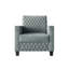 Chaise rembourrée en velours-83753441