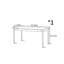 Bureau en bois massif-436475460