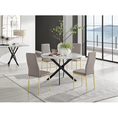 Ensemble de table de salle à manger Tierra Sleek