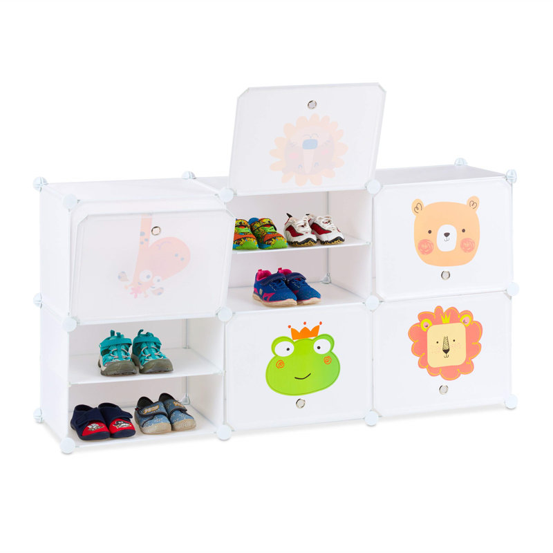 6 Pair Shoe Rack