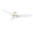 Smart DC Motor Ceiling Fan with LED Light, Remote Control, Flush-Mount-93934863-70836688