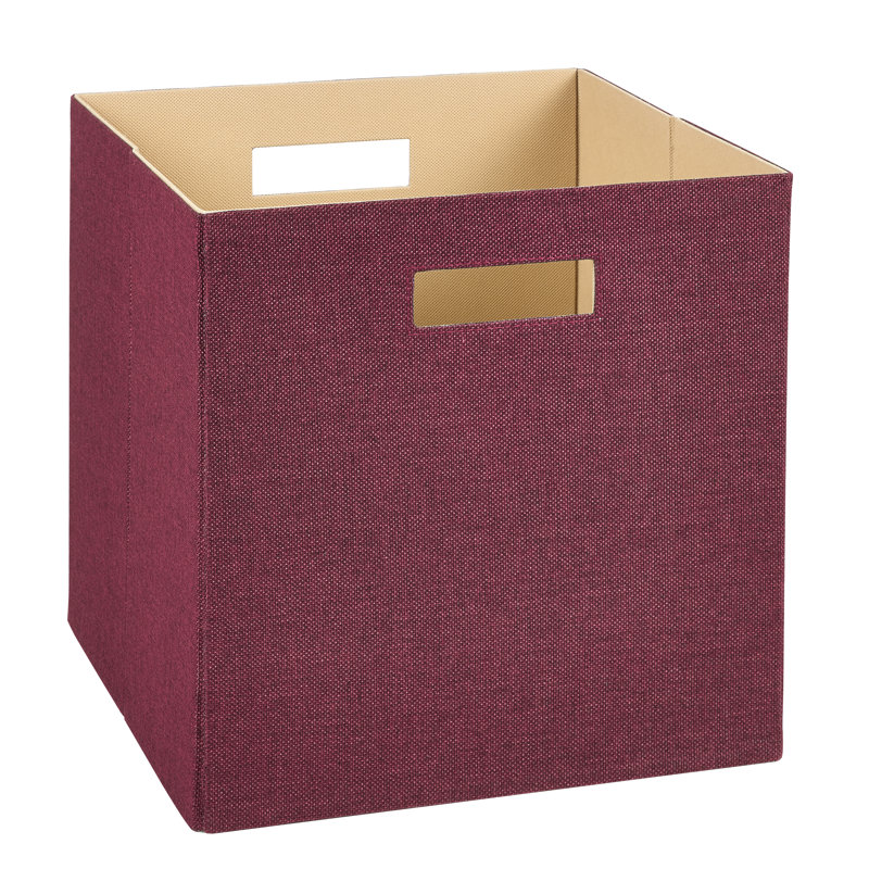 Bac en tissu, Rouge
