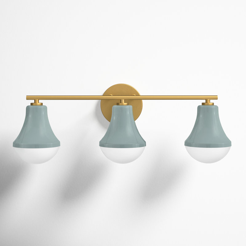 Celica 3 - Light Dimmable Vanity Light, Seafoam