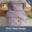 Ensemble d'édredon à plis pincés avec draps et oreillers en duvet Bed-in-a-Bag-115707316-115707311