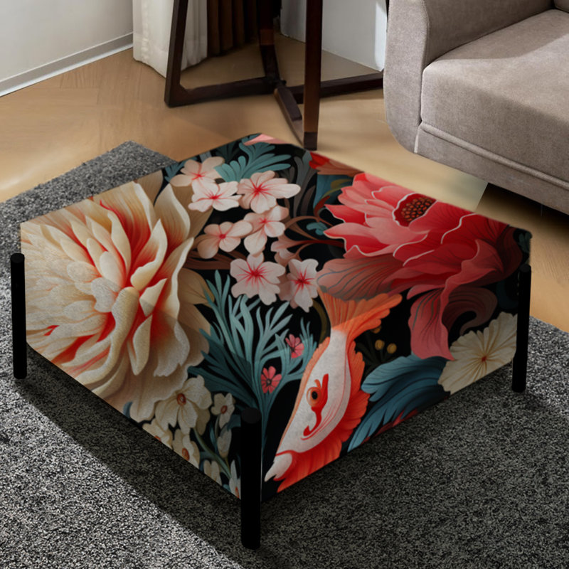 Motif tropical Coral Crest