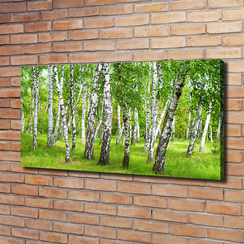 Birch Forest - Wrapped Canvas Print