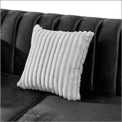 2PCS Velvet Luxury Sofa Set