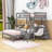 Erastes Kids Twin Over Full Bunk Bed with Drawers-164740102