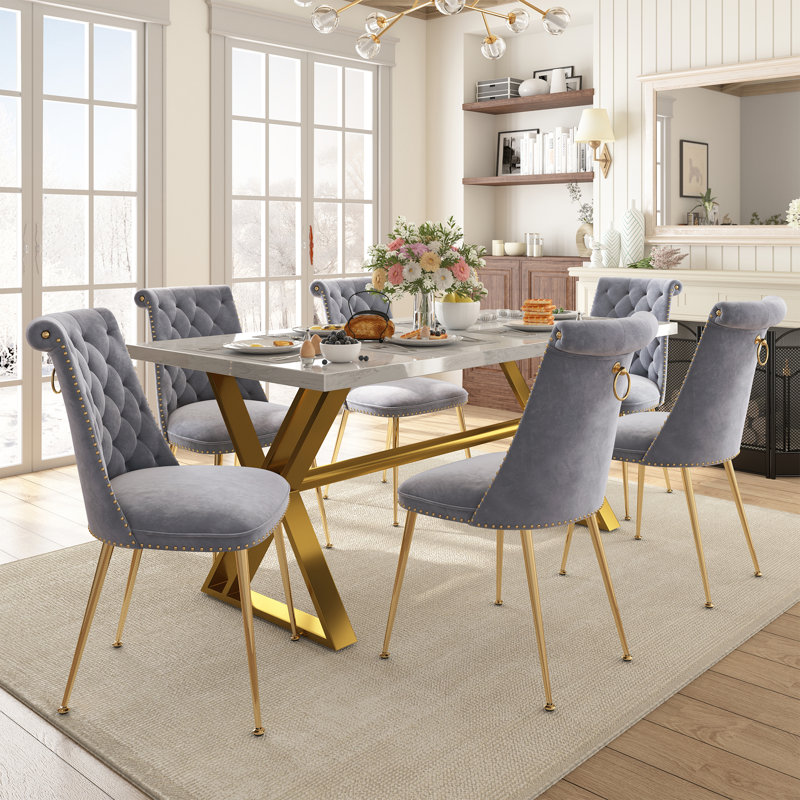 Ensemble repas pour 6 personnes Magallanes, Gris
