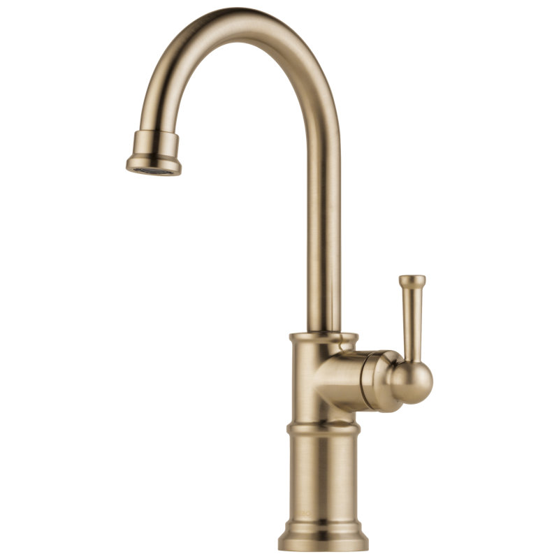 Artesso Single Handle Bar Faucet, Luxe Gold