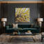 Art mural sur toile Botanical Forsythia-1586176669