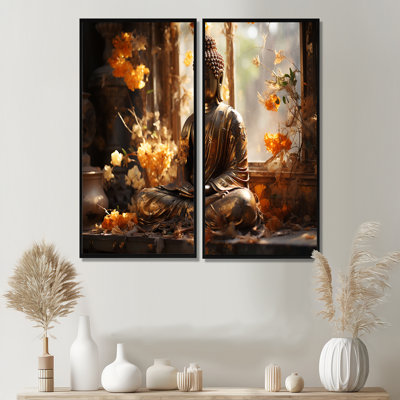 Thai Golden Buddha - Landscapes Thailand Wall Art