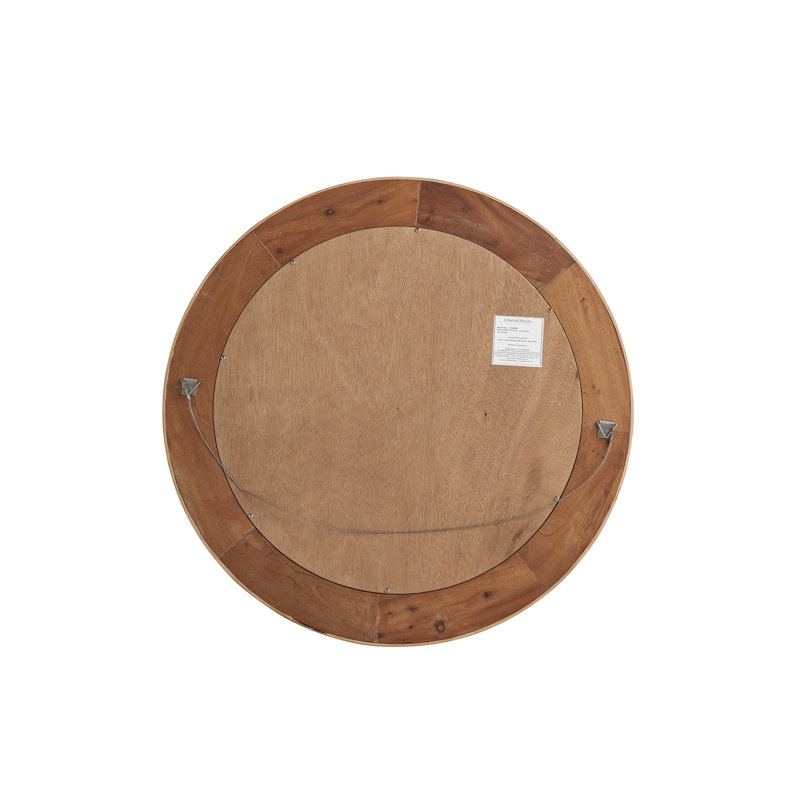 Weekender Round Rattan Wall Mirror