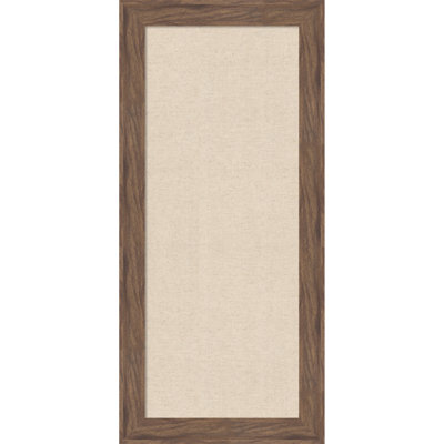  Tableau d'affichage encadré en tissu, lin naturel par Creative Bunch Studio