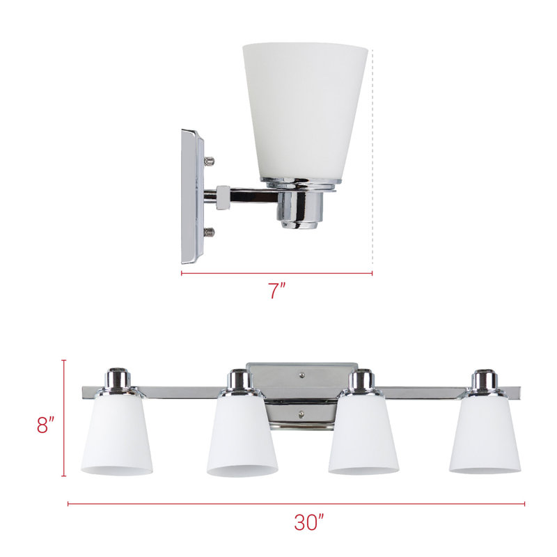Simkins 4 - Light Dimmable Vanity Light