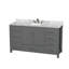 Sheffield 60" Single Bathroom Vanity Set-97651122