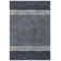 Striped Handmade Tufted Wool Area Rug in Charcoal