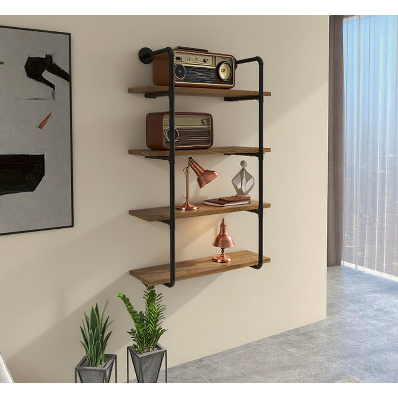 Bibliothèque murale flottante Rack