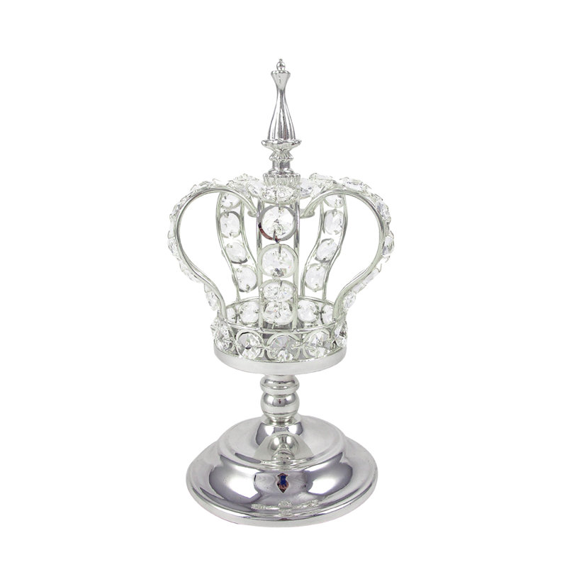 Scalise Figurines & Sculptures, Silver, 10.5" H x 5" W x 5" D
