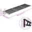 Dakota Fields 297.5cm W x 90cm D Plastic Cover Retractable Patio Awning-907770575