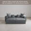 4-Piece Upholstered Corduroy Modular Sectional Sofa with Movable Ottoman – Fully Compressed, No Assembly Required-857061471