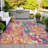 Machine Washable Indoor/Outdoor Xhevrie Blush Rug-112171435