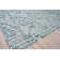Ink Blot Wool Abstract Area Rug in Ivory/Navy