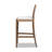Berthile 30.5" Curved Back Bar Stool, Set Of 2, Ebony Boucle-1773887728