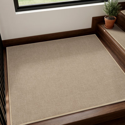 Non-Slip Jute Woven Stair Treads