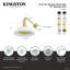 Pomme de douche Kingston-30370144