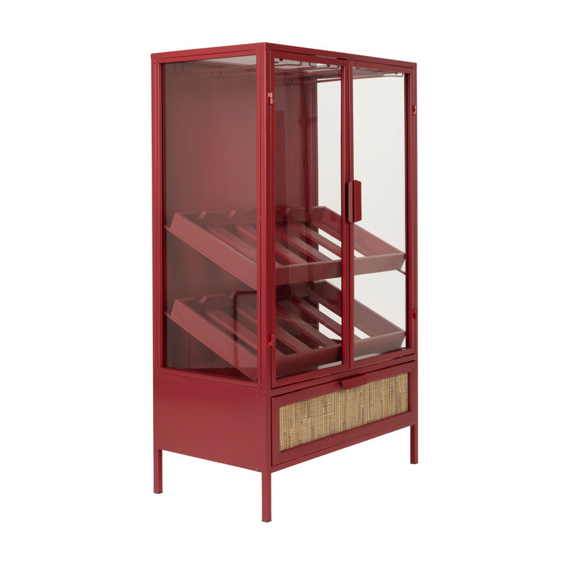 Mori Solid Wood Accent Cabinet
