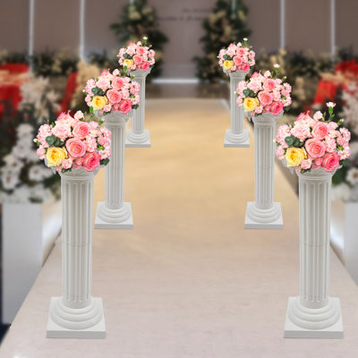 4 pièces de mariage colonne romaine mariage paysage pilier romain