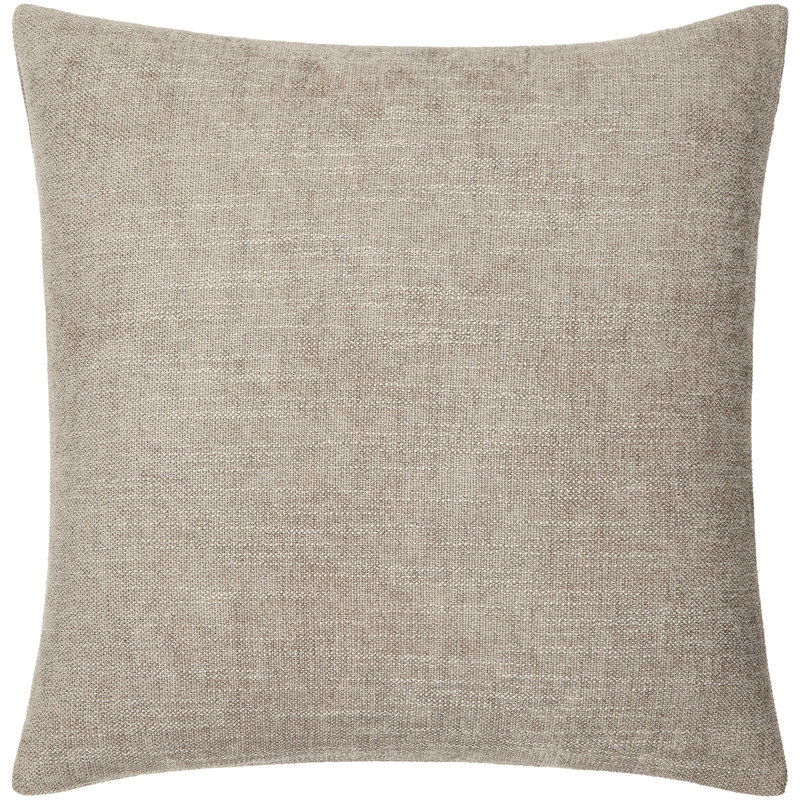 Puako Accent Pillow, Gris, H 20 po x l 20 po, Mélange de duvet