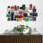 Handmade Wall Art - Geometric - 47" x 28"
