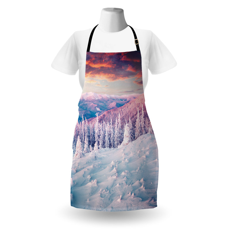 No Pattern Bib Apron