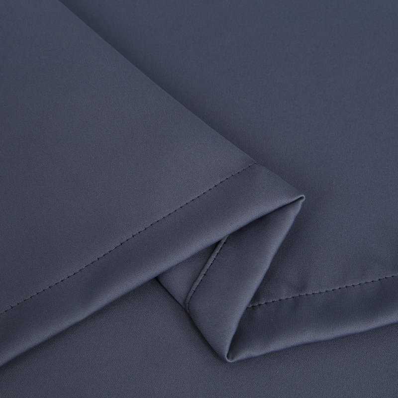 Kitchen Curtain, 66cm W x 76cm L, Dark Grey