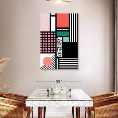 Motifs abstraits pastel Avery