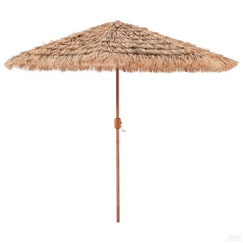 Parasol de patio en bord de piscine 9 pi
